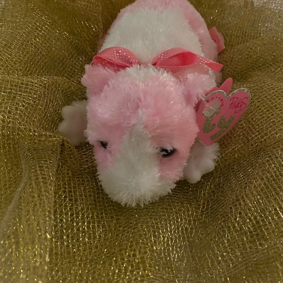 Ty Beanie Babies Collection 2004 Plush Rosa Hamster or Guinea Pig 6” - Picture 3 of 6